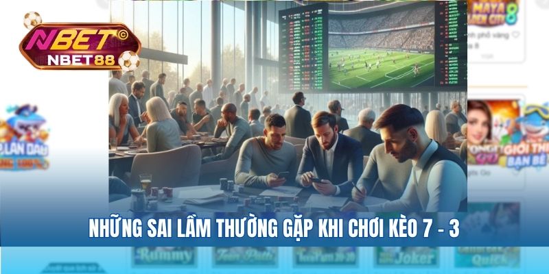 Những sai lầm thường gặp khi chơi kèo 7 - 3